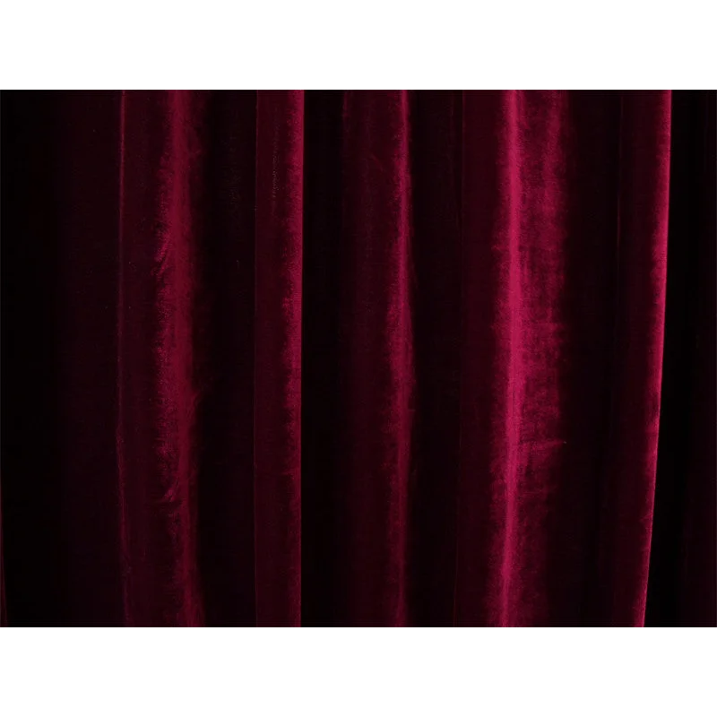 Long 4-Way Stretch Velvet Curtains 600x265cm with 30 hooks