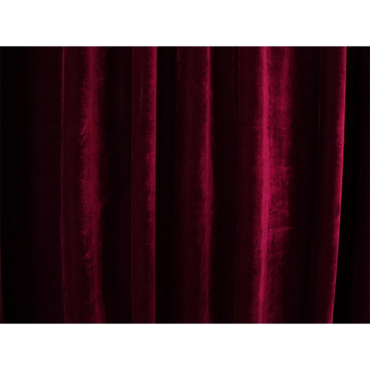Long 4-Way Stretch Velvet Curtains 600x265cm with 30 hooks
