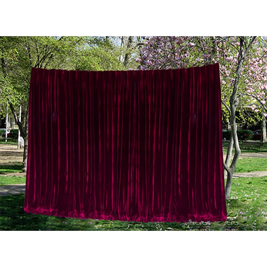 Long 4-Way Stretch Velvet Curtains 600x265cm with 30 hooks