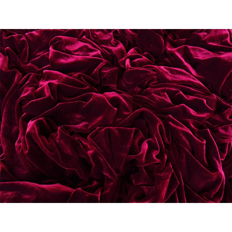 Long 4-Way Stretch Velvet Curtains 600x265cm with 30 hooks