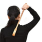 Long Handle Bamboo Back Scratcher Natural Wood Massage Tool
