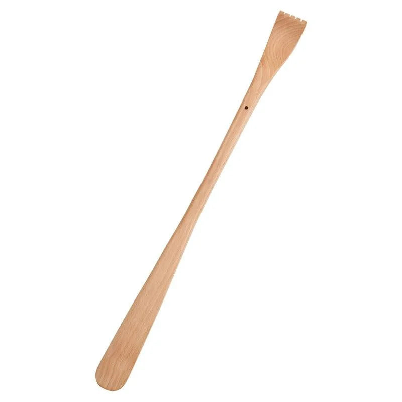 Long Handle Wooden Back Scratcher Dual-Use Massage