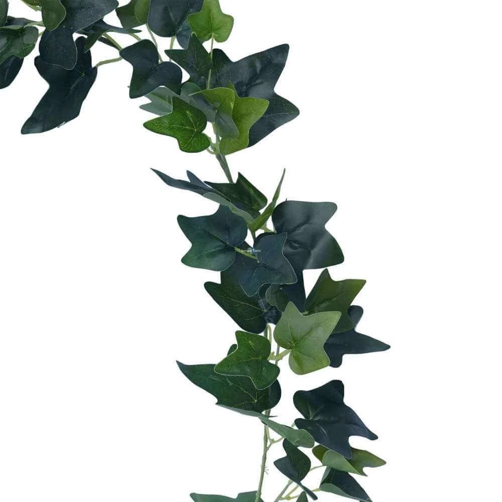 Long Two-Tone Ivy Garland 190cm - Home & Garden >