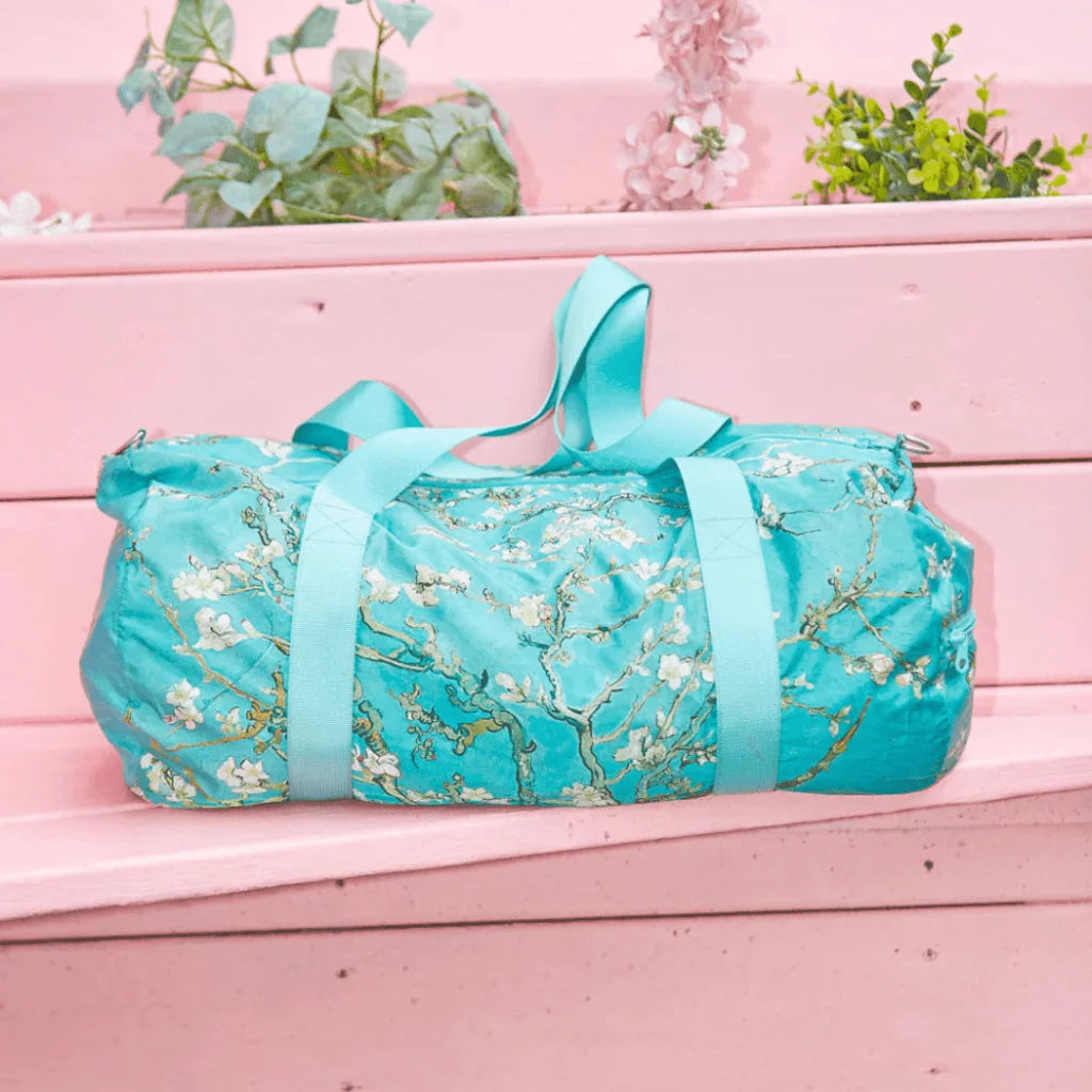 LOQI Van Gogh Almond Blossom Recycled Weekender-1973194237507932161