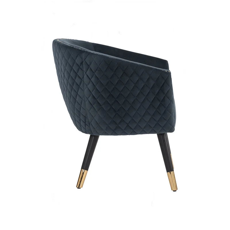 Lounge Chair Accent Tub Chair Deniz - Blue - Furniture