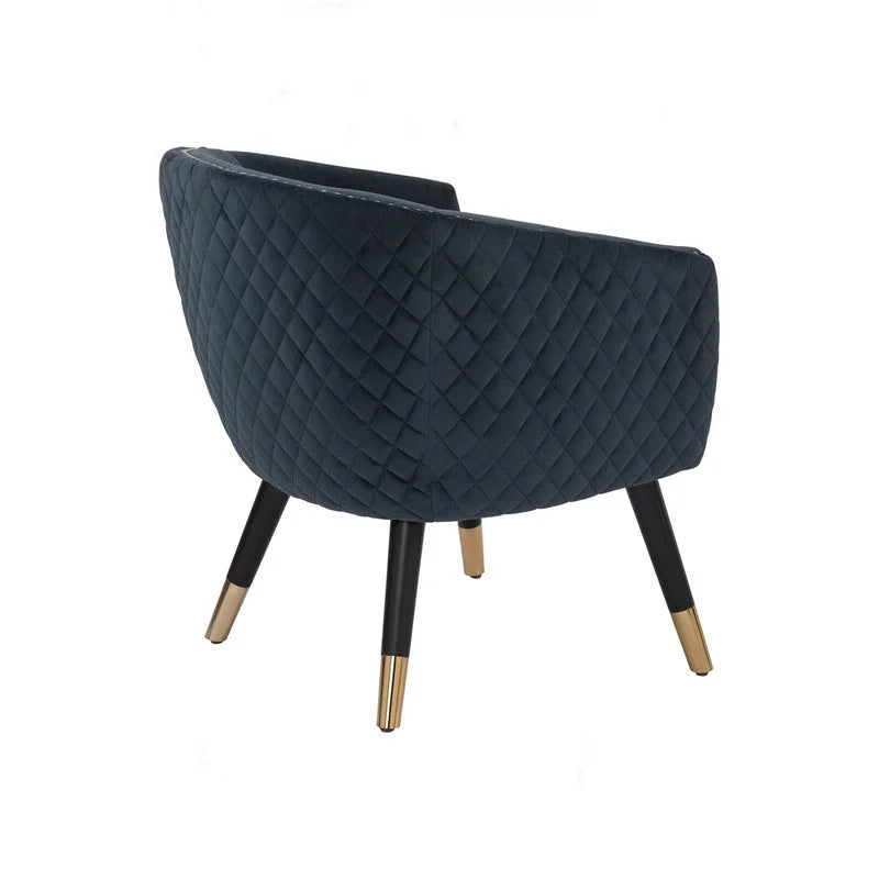 Lounge Chair Accent Tub Chair Deniz - Blue - Furniture