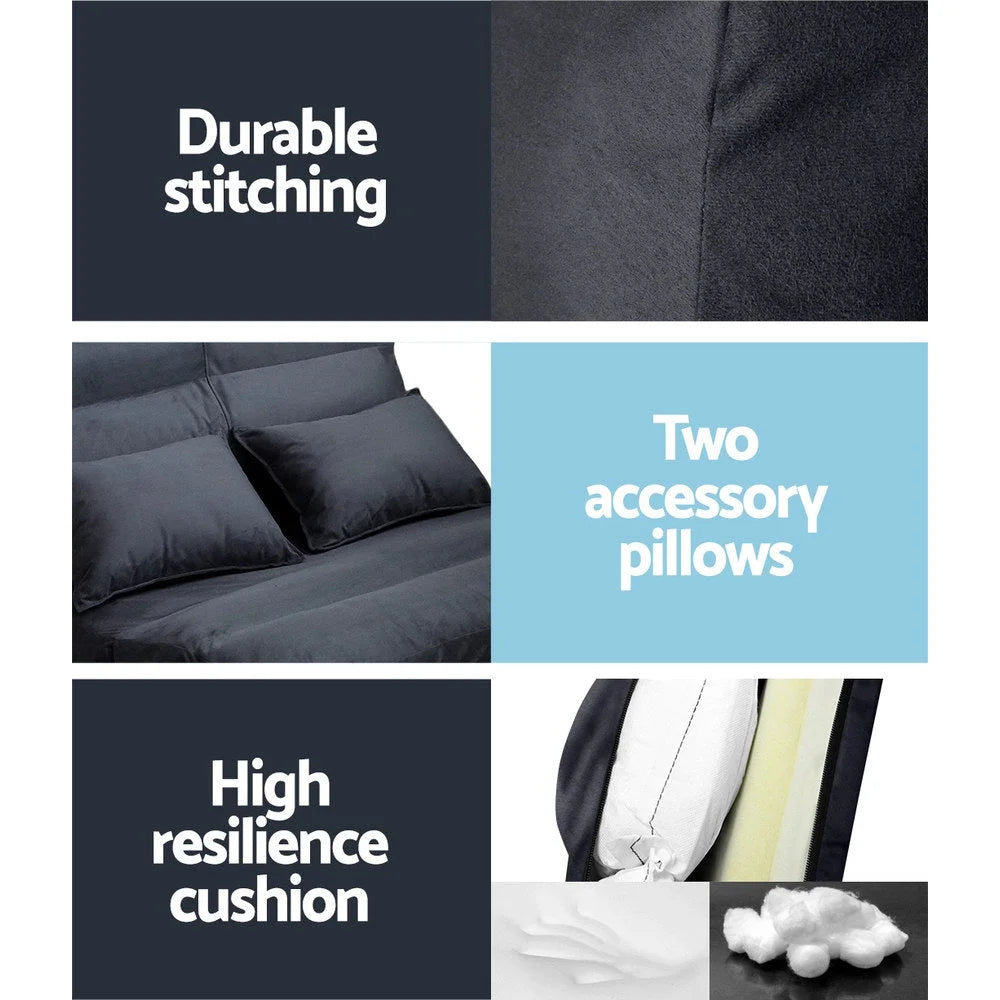 Lounge Sofa Bed Floor Recliner Chaise Chair Folding