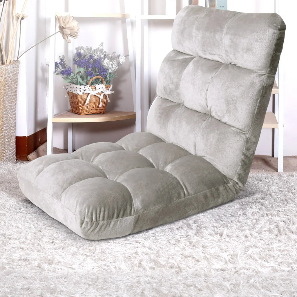 Lounge Sofa Floor Recliner Futon Chaise Folding Couch