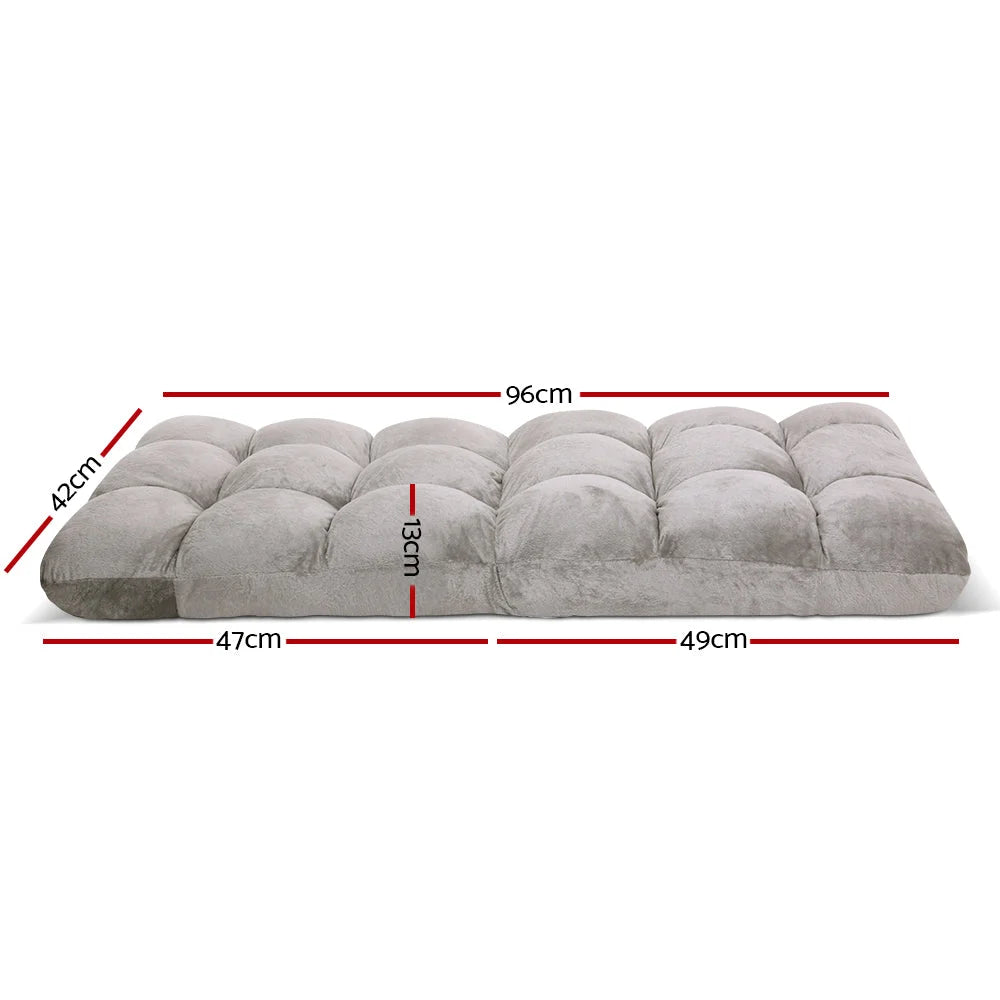 Lounge Sofa Floor Recliner Futon Chaise Folding Couch