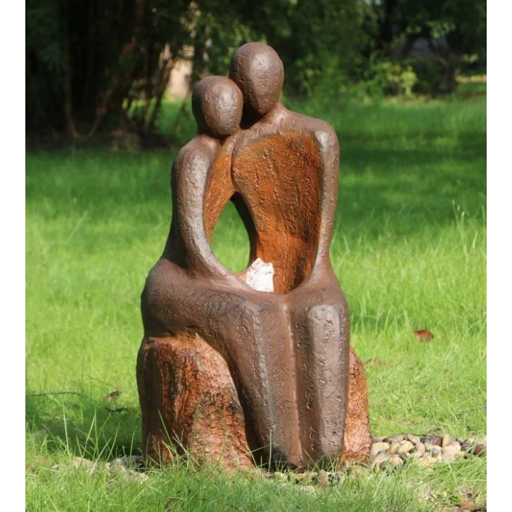 Lovers Water Fountain with LED - Home & Garden > Fountains