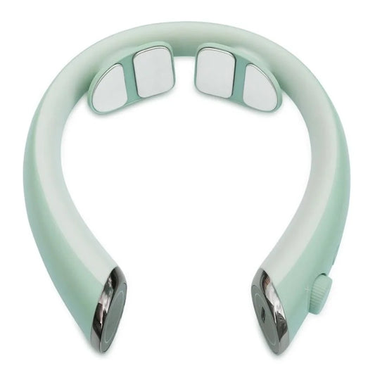 Low Frequency Heat Cervical Massager Green - Health &
