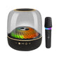 Black Bluetooth Theater Speaker One Microphone LED Light Effect 120W Surround Sound