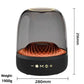 LP90 White 360° Bluetooth Home Theater Speaker - LED Light