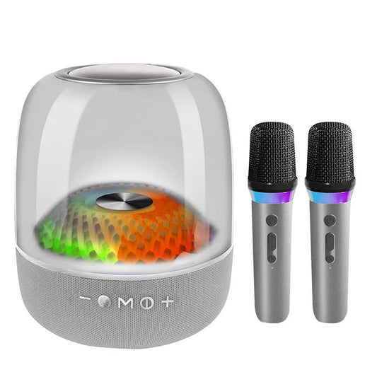 LP90 White 360° Bluetooth Home Theater Speaker With Two