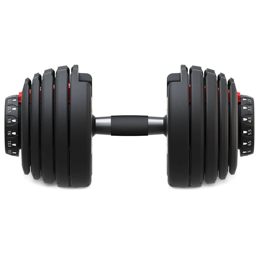 LSG Adjustable Dumbbells Set Pair (2.5kg-24kg) - Sports &