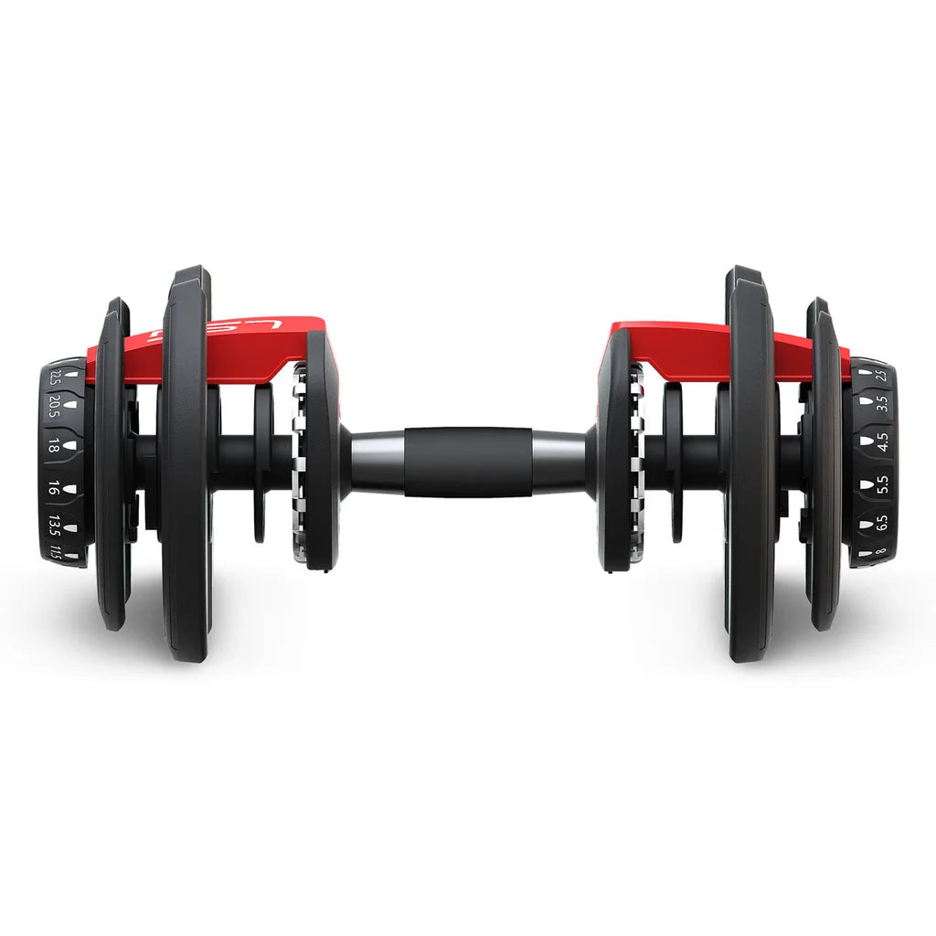 LSG Adjustable Dumbbells Set Pair (2.5kg-24kg) - Sports &