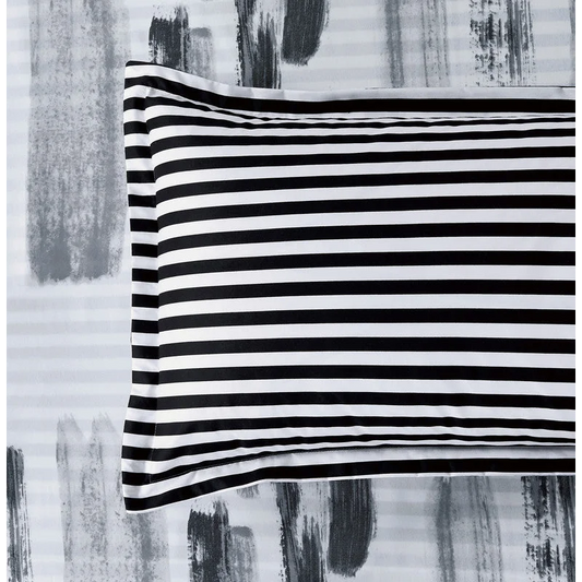 Lucas Microfiber Reversible Quilt Cover Set - King Size