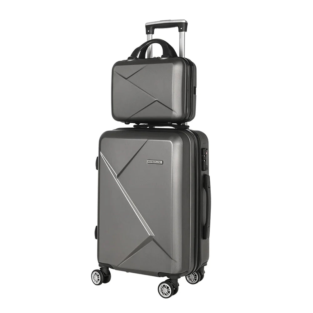 Luggage Set 2PC 12’’ & 20’’ Trolley Travel Suitcase