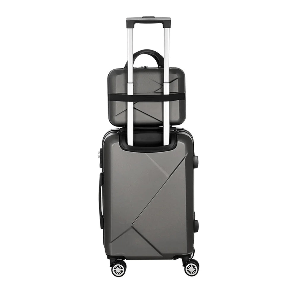 Luggage Set 2PC 12’’ & 20’’ Trolley Travel Suitcase