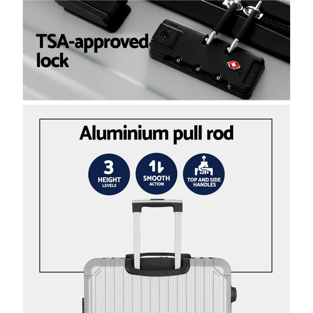Luggage Travel Suitcase 28’’ TSA Carry-On Hard Case - Light