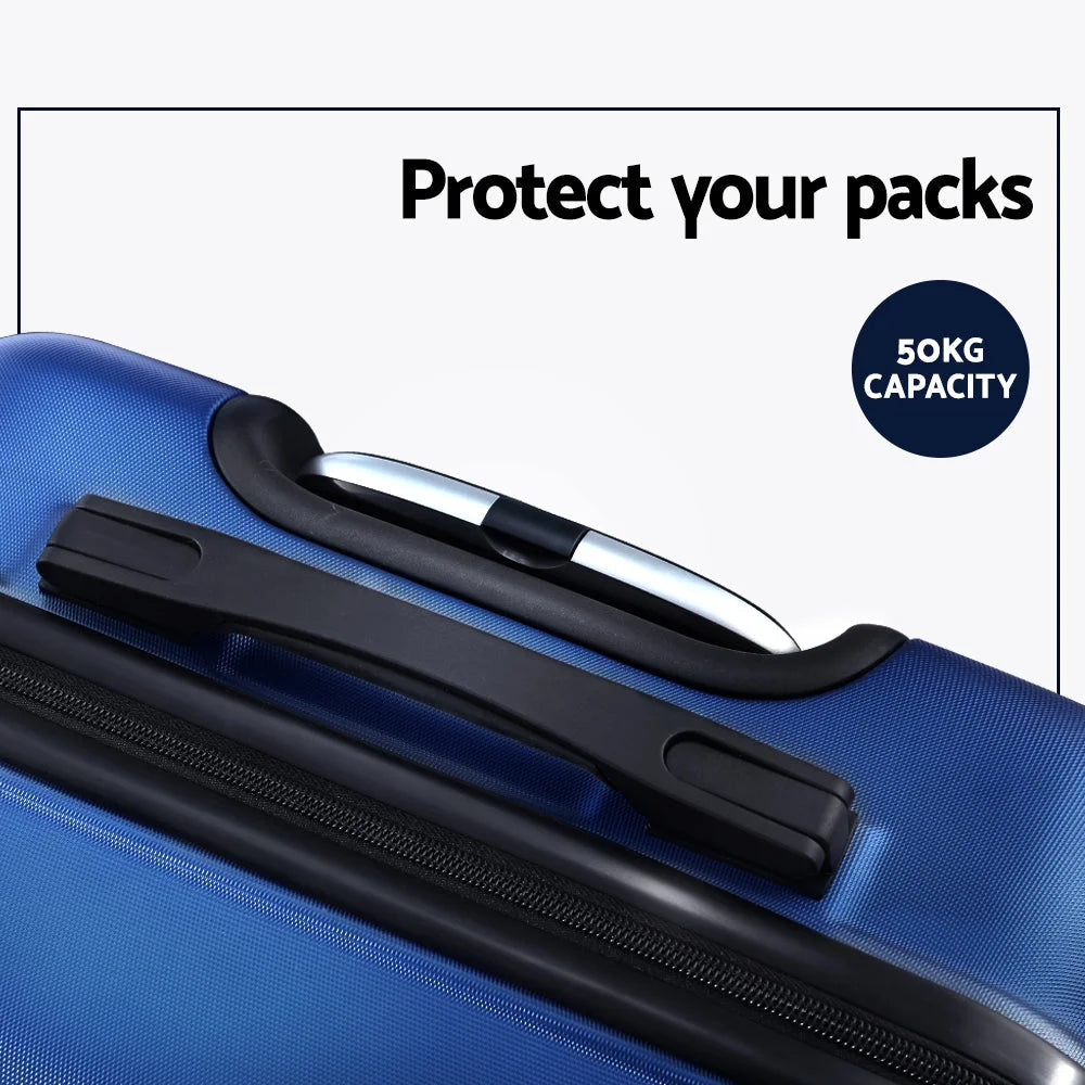 Luggage travel suitcase set trolley