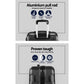 Trolley with luggage travel suitcase tsa