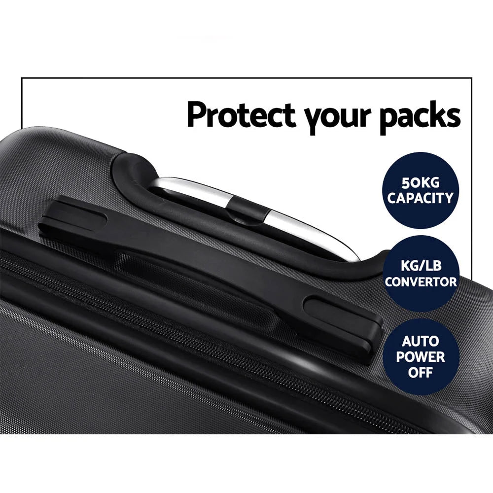 Luggage travel suitcase set trolley