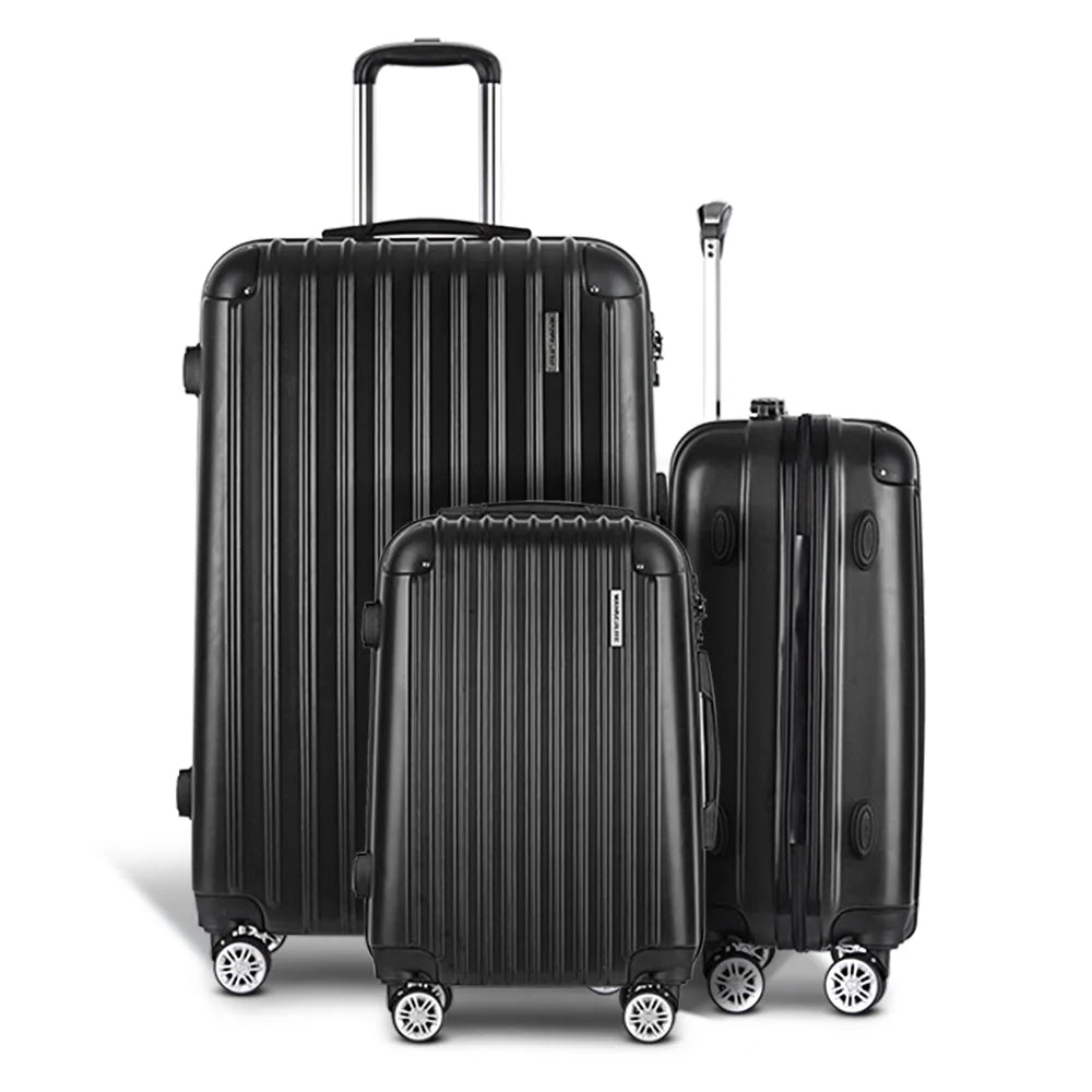 Storage trolley in black with product-specific shape