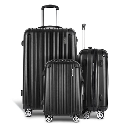 Storage trolley in black with product-specific shape