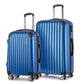 Luggage Trolley Set 2PC Travel Suitcase Hard Case Carry-On