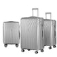 Luggage Trolley Set 3pc Suitcase Travel TSA Hard Case Carry-On