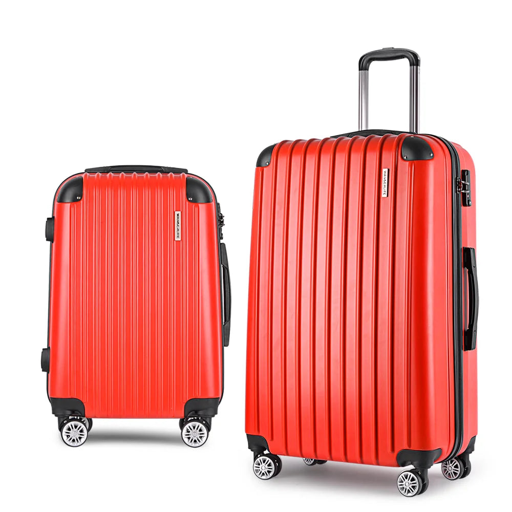 Luggage Trolley Suitcase Set Of Two