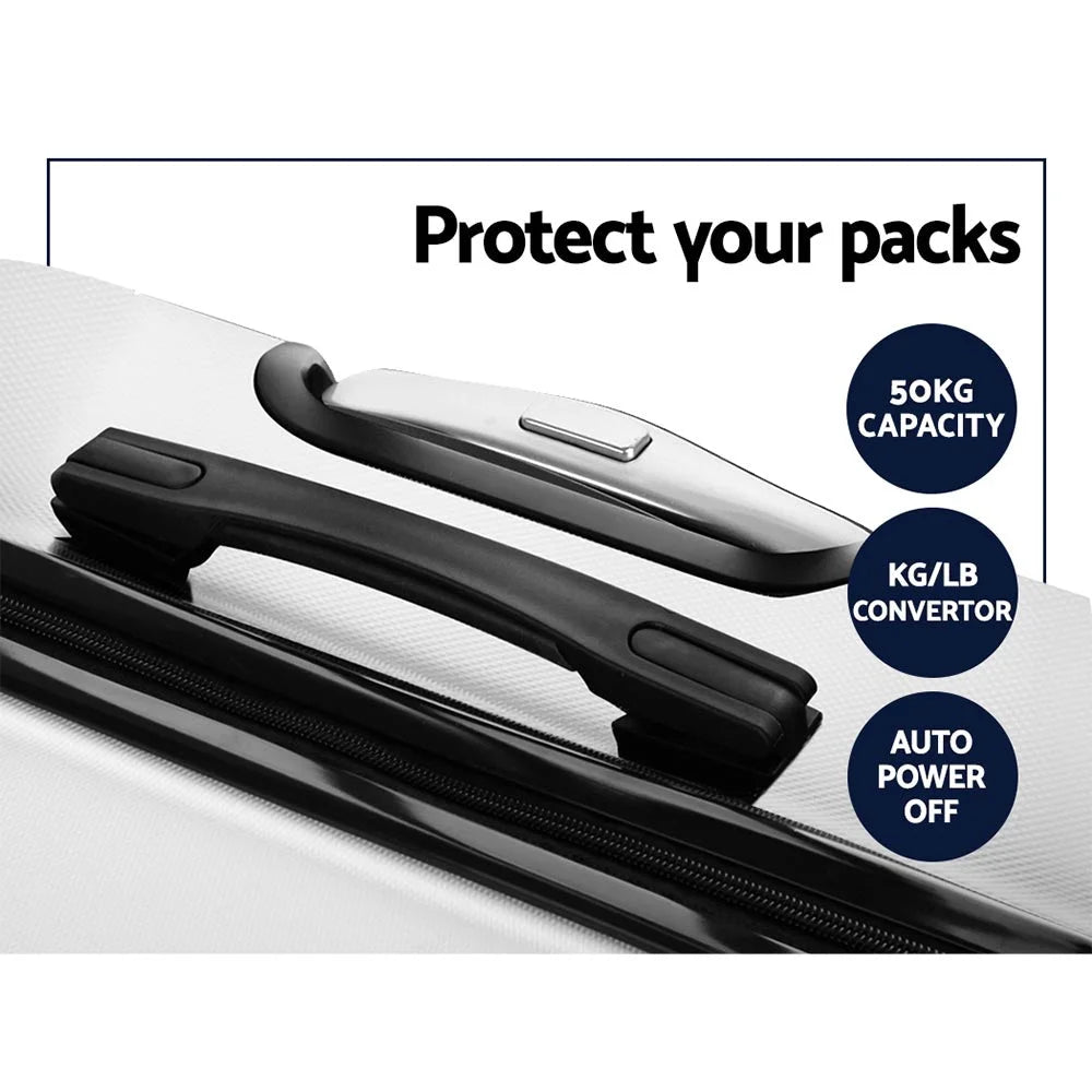 Luggage trolley suitcase set trolley
