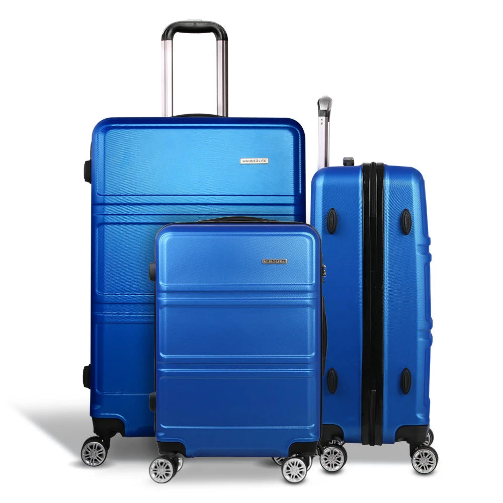 Storage trolley in blue with practical fittings