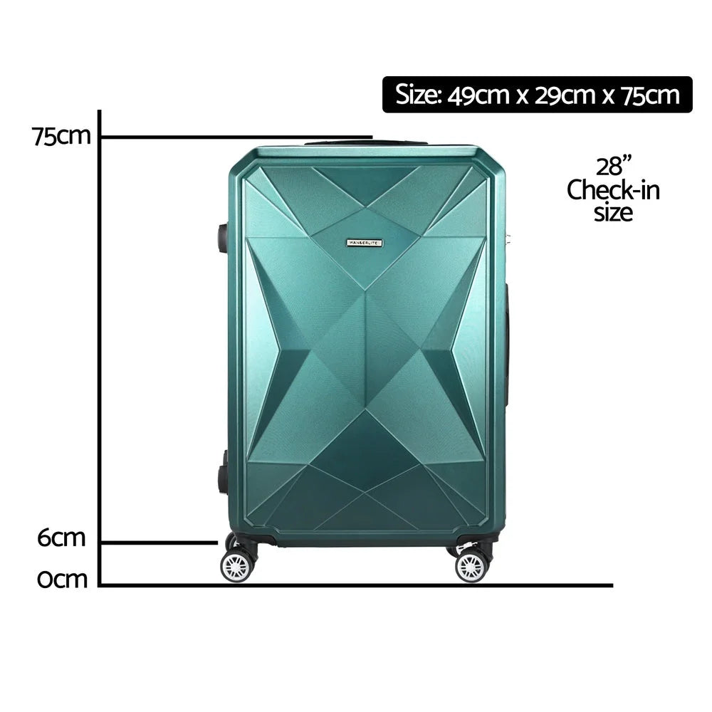 Luggage Trolley Travel Suitcase 28’’ 75cm Carry On Storage