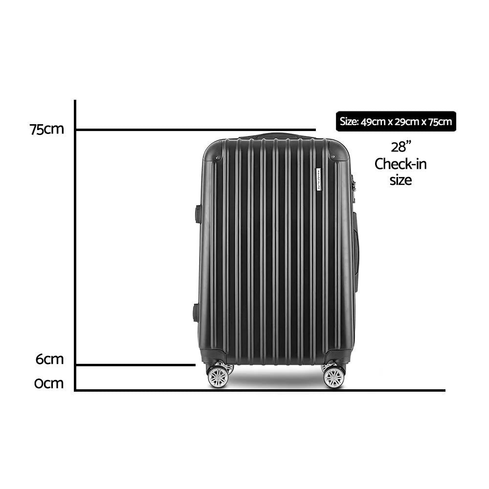 Luggage Trolley Travel Suitcase Set 28