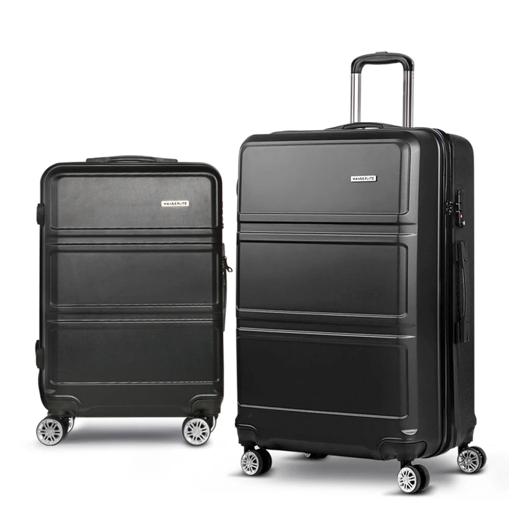 Luggage Trolley Travel Suitcase Set 28" TSA Lock Hard Case