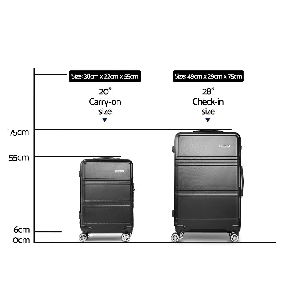 Black storage trolley with wheels and molded body shape