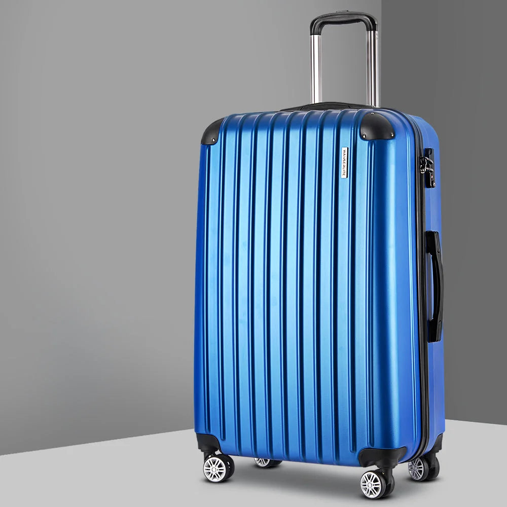 Luggage Trolley Travel Suitcase Set 28’’ TSA Lock Hard Case