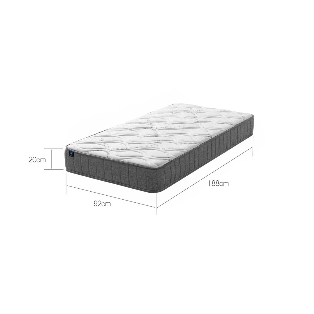 LUNALAND Easeful Eco Spray Foam Pocket Spring Hybrid