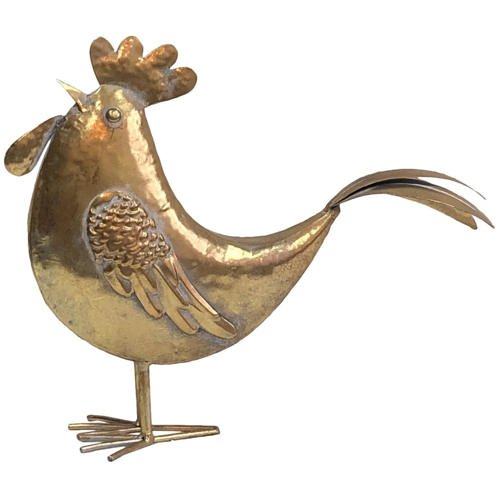 Lustre Gold Chook Long Tail 35x30cm - Audio & Video >