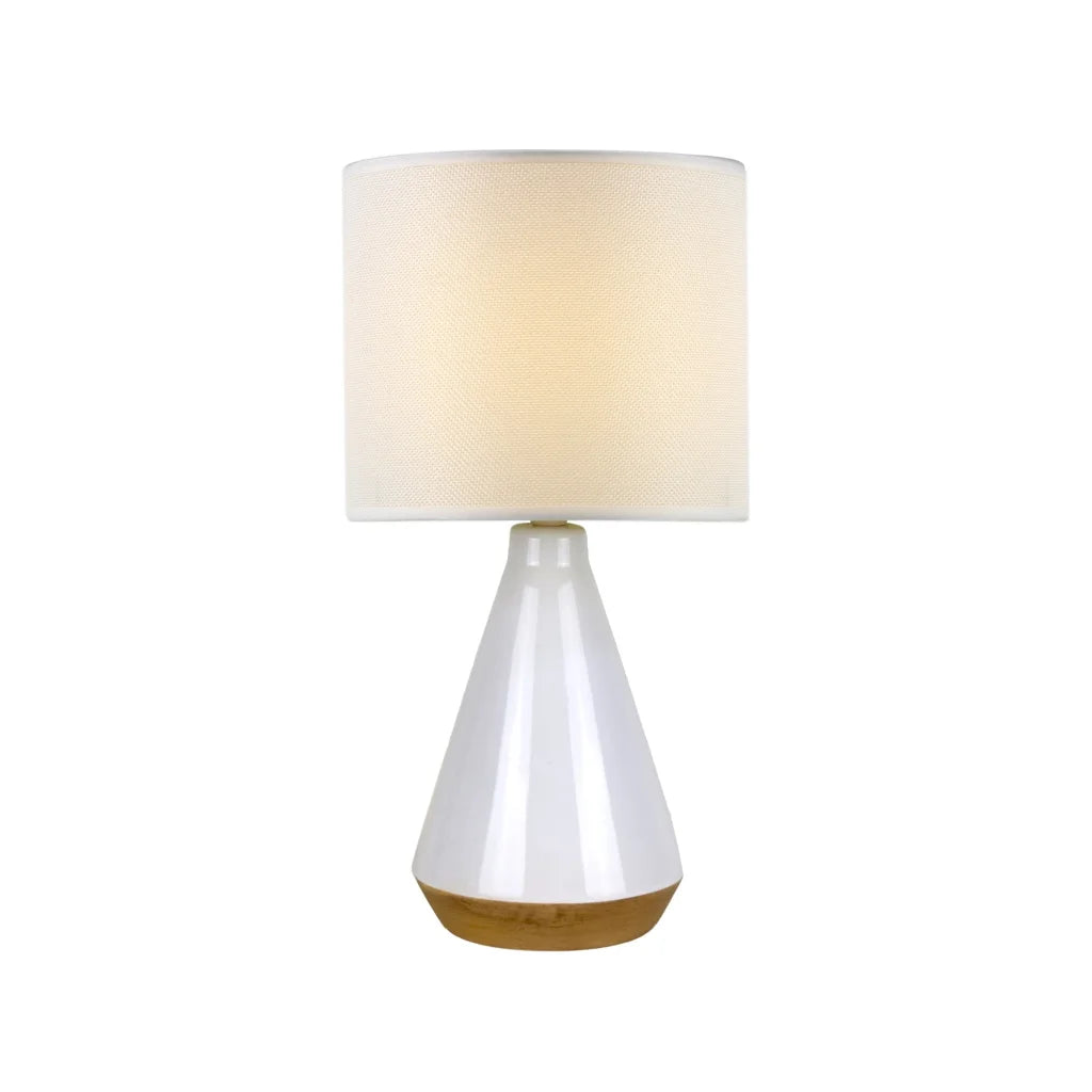 Lux Tapered Ceramic Table Lamp - Home & Garden > Lighting >