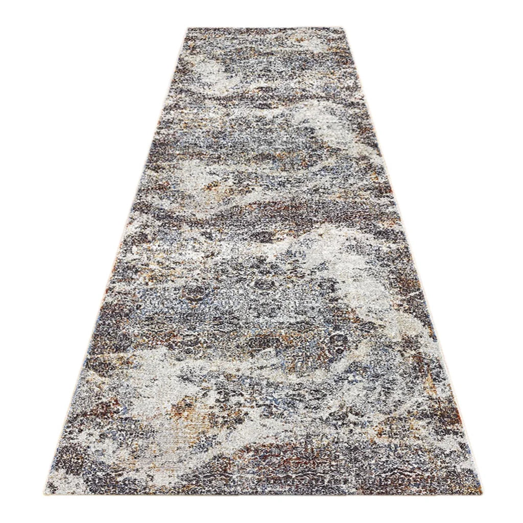 Luxe Vintage Textured Rug - Light Grey - 200x290 - Home &