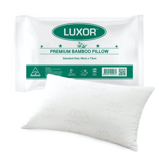 Luxor Australian Made Bamboo Cooling Pillow Standard Size