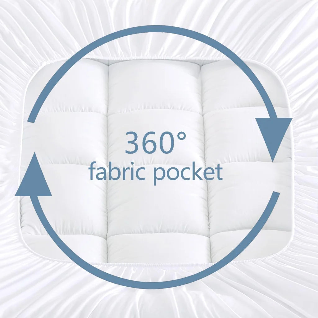 Luxurious Extra Thick 1000GSM Mattress Topper-Super King