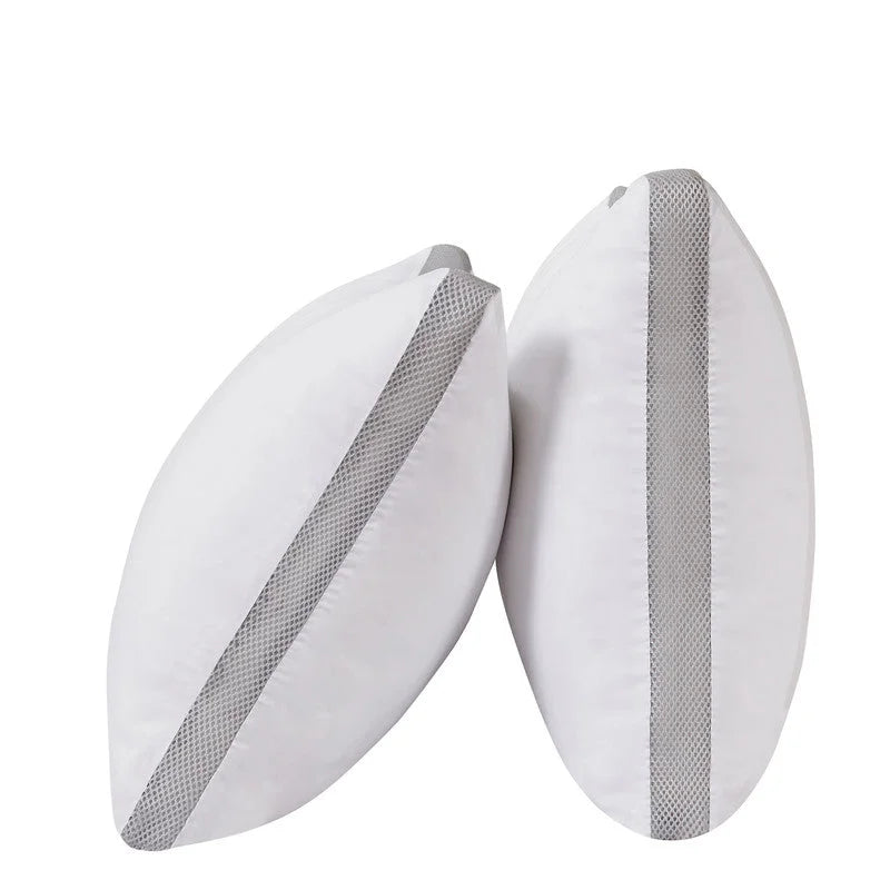 Luxury Bamboo Cooling Twin Pack Plush Down-Like Pillows