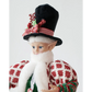 LUXURY CHRISTMAS CAROLLER ELF GREEN/RED 65CM - Occasions >
