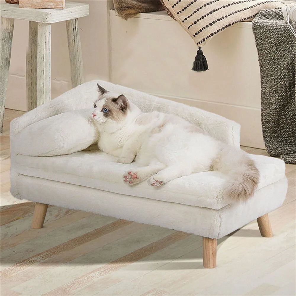 Sofa couch Luxury Pet Bed 80cm Rectangular Soft