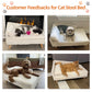 Luxury Pet Sofa Bed 80cm Rectangular Soft Anti-skid Couch