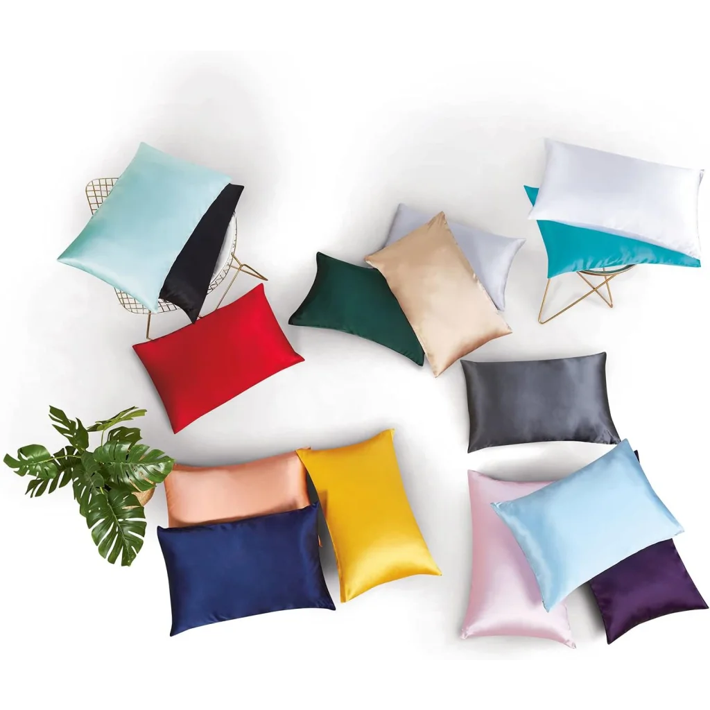 Luxury Pillowcase 100% Pure Mulberry Silk on Both Sides